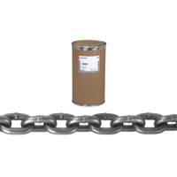 Chaîne came en alliage, Syst&egrave;me 8, Acier alli&eacute;, 1-1/4" x 60' (18,3 m) l, Calibre 80, Charge d'utilisation 72300 lb (36,15 tonnes) Distribution Jean Lapalme