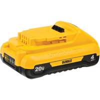 Bloc-pile compact MAX*, Lithium-ion, 20 V, 4 Ah Distribution Jean Lapalme