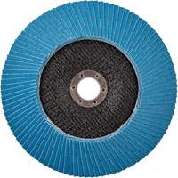 BlueFire R884P Coarse Grit Flap Disc, 7" x 7/8", Type 27, 80 Grit, Zirconia Alumina Distribution Jean Lapalme