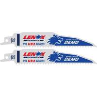 Lame de scie alternative pour d&eacute;molitions, Bim&eacute;tal, 6 Dents par pouce, 6" lo x 1" la Distribution Jean Lapalme