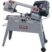 Metal Cutting Band Saw, Horizontal/Vertical, 5" Round and 4-1/2" x 6" Rectangular Cutting Capacity Distribution Jean Lapalme
