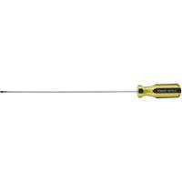Tournevis d'&eacute;b&eacute;nisterie tr&egrave;s l&eacute;ger 100 PLUS, Tige de 1/8", Ronde, 6-5/8" lo, Prise en Plastique Distribution Jean Lapalme