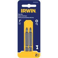 Power Bits, Phillips, #1 Tip, 1/4" Drive Size, 1-15/16" Length Distribution Jean Lapalme