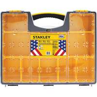 Organisateur profond pour professionnel, 17-1/2" la x 4-1/2" p x 14" h, Noir/Jaune Distribution Jean Lapalme