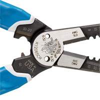 Klein-Kurve&reg; Heavy-Duty Wire Stripper, Cutter & Crimper Multi-Tool, 8-1/4" L, 8 - 20 AWG Distribution Jean Lapalme