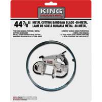 Band Saw Blade, Bi-Metal, 44-7/8" L x 1/2" W x 0.02" Thick, 10-14 TPI Distribution Jean Lapalme