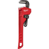 Pipe Wrench, 1" Jaw Capacity, 8" Long, Powder Coated Finish Distribution Jean Lapalme