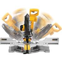Scie &agrave; onglets combin&eacute;s coulissante &agrave; double biseau, 12", 15 A, 120 V Distribution Jean Lapalme