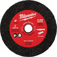 Metal Cut Off Wheel, 3" x 0.04", 3/8" Arbor Distribution Jean Lapalme