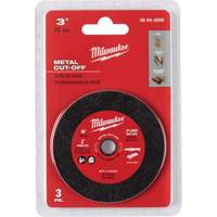 Metal Cut Off Wheel, 3" x 0.04", 3/8" Arbor Distribution Jean Lapalme