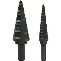 Step Bit Set, 1/8"/3/16" - 1/2"/7/8"  Distribution Jean Lapalme