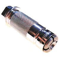 Lock-On Grease Coupler, 0.6" Thread, Steel Distribution Jean Lapalme