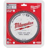 Lame de scie circulaire pour la coupe d'aluminium, 7-1/4", 56 dents, Pour Plastique/Fibre de verre/Non ferre Distribution Jean Lapalme