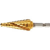 DRILLCO #1 Step Drill, 1/8" - 1/2" , 1/32" Increments Distribution Jean Lapalme