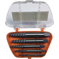 DRILLCO Screw Extractor Set with Drills, Carbide, 5 Pieces Distribution Jean Lapalme