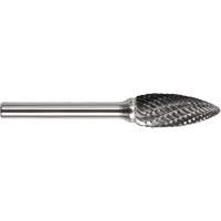 DRILLCO Double Cut Flame Shaped Burr, SH-1 Distribution Jean Lapalme
