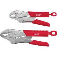Jeu de pinces-&eacute;taux &agrave; m&acirc;choires courb&eacute;es Torque Lock, 2 Morceaux Distribution Jean Lapalme