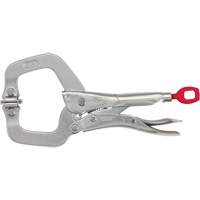 Pince-&eacute;tau en C &agrave; m&acirc;choires pivotantes Torque Lock, Longueur 6", Pinces serre-joints Distribution Jean Lapalme