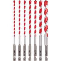 Jeu de forets pour perceuse &agrave; percussion Shockwave, 7 morceaux, Carbure Distribution Jean Lapalme
