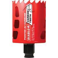 Wood & Metal Hole Saw, 2-1/4", 2-3/8" Depth of Cut, Carbide Distribution Jean Lapalme