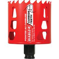 Wood & Metal Hole Saw, 2-3/4", 2-3/8" Depth of Cut, Carbide Distribution Jean Lapalme