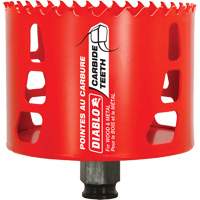 Wood & Metal Hole Saw, 3-1/2", 2-3/8" Depth of Cut, Carbide Distribution Jean Lapalme