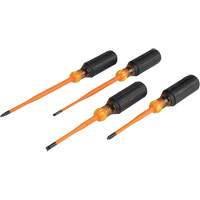 Slim-Tip Insulated Screwdriver Set, 1000 V, 4 Pcs Distribution Jean Lapalme