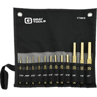 Brass Pin Punch Set, 12 Pieces Distribution Jean Lapalme