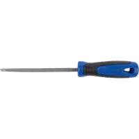 Lime pointue mince avec manche, Triangle, 6", Simple Distribution Jean Lapalme