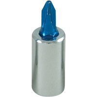 Douille tournevis &agrave; embout bleu, Phillips, #2, Prise 1/4" Distribution Jean Lapalme