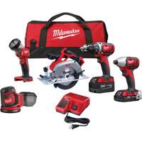M18 5-Tool Combo Kit, Lithium-Ion, 18 V Distribution Jean Lapalme