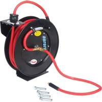 Hose Reel, Air/Water, 3/8" x 50', Single Hose, 300 psi Distribution Jean Lapalme