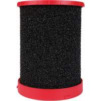 Filtre grand format pour aspirateur sec/humide, Mousse, Pour 12 gal. US/9 gal. US/6 gal. US Distribution Jean Lapalme