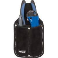 Utility Pouch, Knife Holder, Leather, 3 Pockets Distribution Jean Lapalme