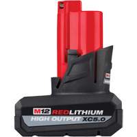 M12 Redlithium High Output XC5.0 Battery Pack, Lithium-Ion, 12 V, 5 Ah Distribution Jean Lapalme