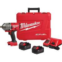 Ensemble de cl&eacute; &agrave; chocs &agrave; couple &eacute;lev&eacute; M18 Fuel avec One-Key &agrave; d&eacute;tente &agrave; broche, 18 V, Mandrin 1/2" Distribution Jean Lapalme