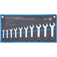 SCWS-10S Stubby Wrench Sets, Combination, 10 Pieces, Imperial Distribution Jean Lapalme