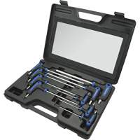 JTTK-9 T-Handle Key Wrench Sets, 9 Pcs., Torx&reg; Distribution Jean Lapalme