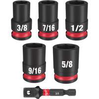 Shockwave Impact Duty SAE Socket Set, 6 Pcs, Impact, 3/8" Drive Size Distribution Jean Lapalme