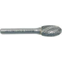 E3-DC JET-KUT&reg; GP Oval Shape Carbide Bur, 3/8" Dia. Distribution Jean Lapalme