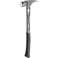 Marteau de charpente en titane lisse TIBONE, 15 oz, Prise en Acier plein, 17-17/50" lo Distribution Jean Lapalme