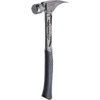 Marteau de charpente en titane meul&eacute; TIBONE, 14 oz, Prise en Acier plein, 15-1/4" lo Distribution Jean Lapalme
