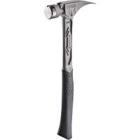Marteau de charpente en titane lisse TIBONE, 14 oz, Prise en Acier plein, 15-1/4" lo Distribution Jean Lapalme
