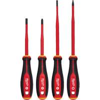 Insulated Slim Tip Screwdriver Set, 4 Pcs., Magnetic Distribution Jean Lapalme