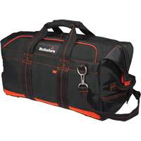 24" Pro Contractor's Gear Bag, Ballistic Polyester, Black/Red Distribution Jean Lapalme
