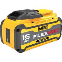 Flexvolt&reg; Max* Battery, Lithium-Ion, 20 V/60 V, 15 Ah Distribution Jean Lapalme