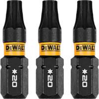 3-Piece FLEXTORQ&reg; Impact Screwdriving Bits, Torx, T-20, 1/4" Drive Distribution Jean Lapalme
