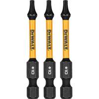 3-Piece FLEXTORQ&reg; Impact Screwdriving Bits, Torx, T-10, 1/4" Drive Distribution Jean Lapalme