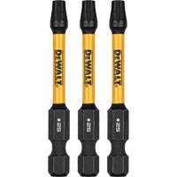 3-Piece FLEXTORQ&reg; Impact Screwdriving Bits, Torx, T-25, 1/4" Drive Distribution Jean Lapalme