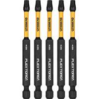 5-Piece FLEXTORQ&reg; Impact Screwdriving Bits, Torx, T-25, 1/4" Drive Distribution Jean Lapalme